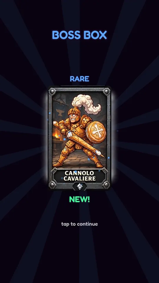 A new crew member from a Boss Box